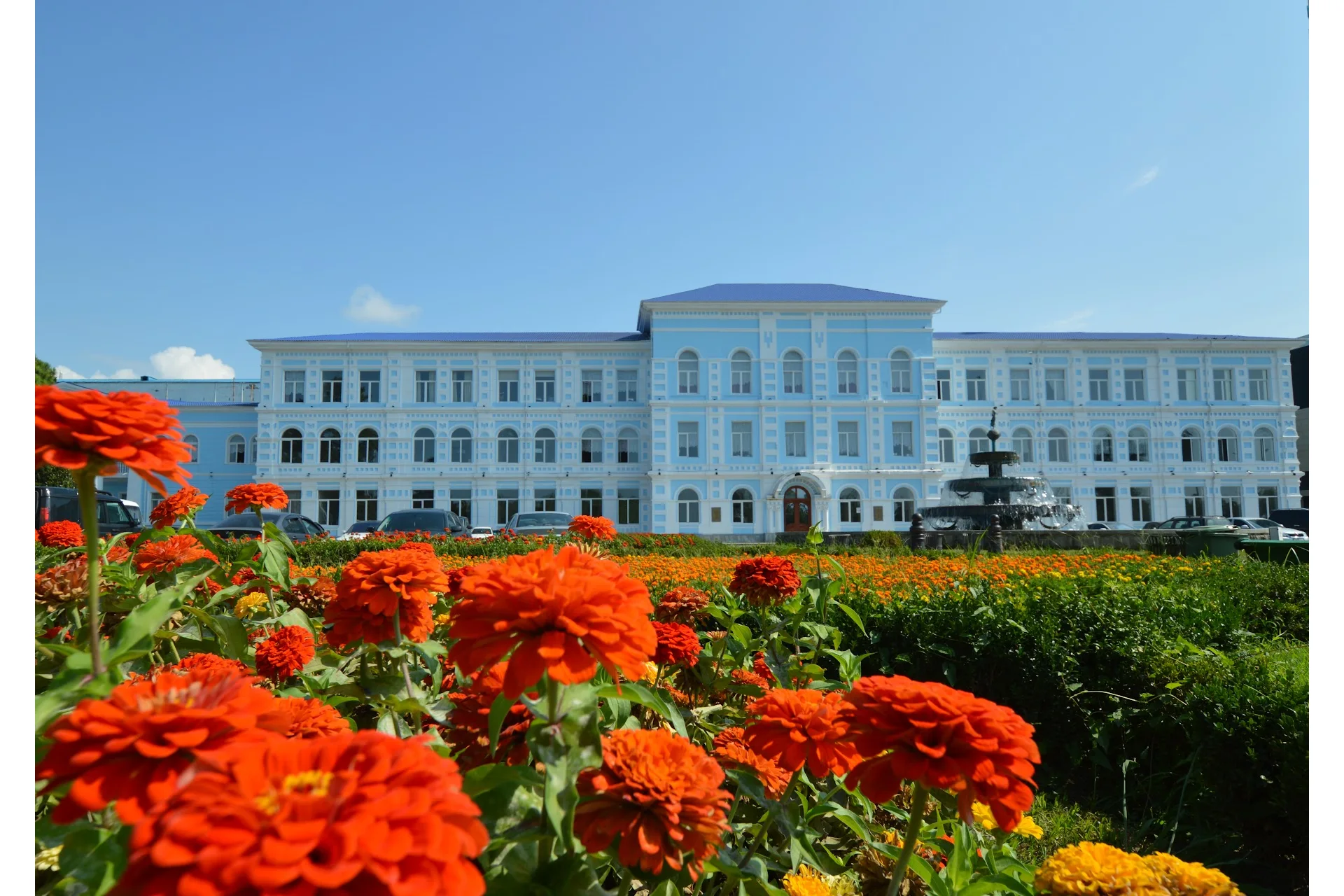 Batumi Shota Rustaveli State University campus and university infrastructure