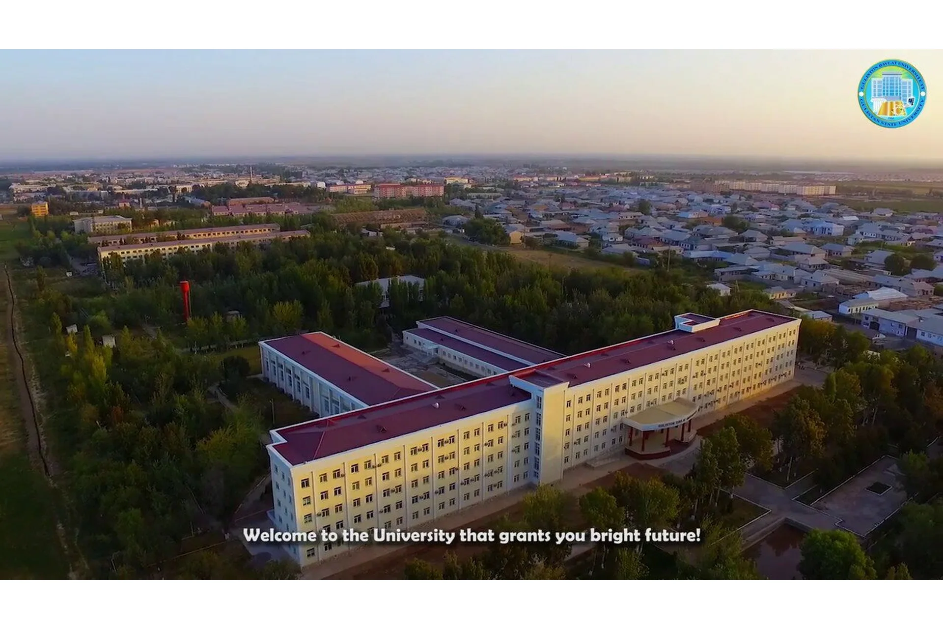 Gulistan State University campus and university infrastructure