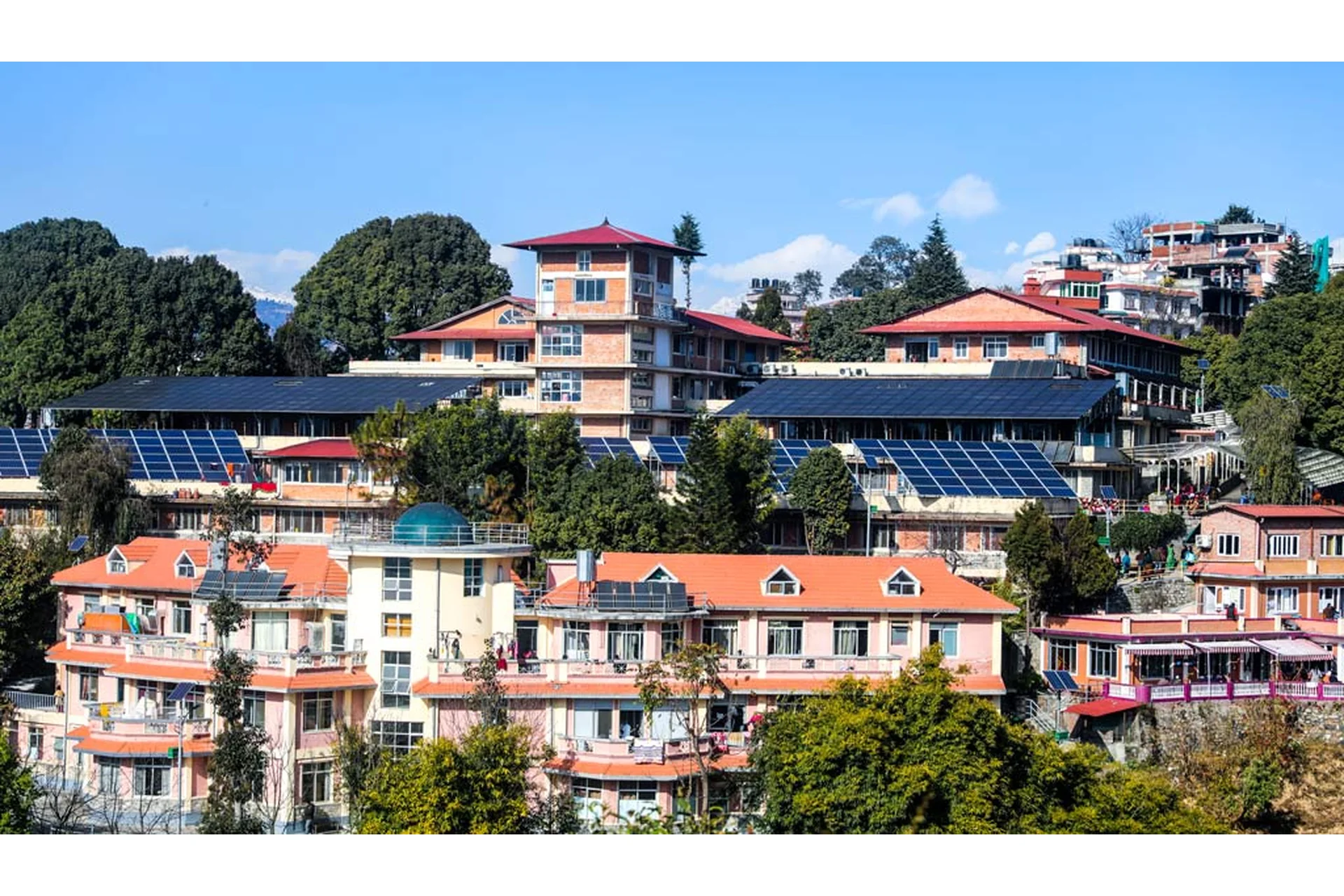 Kathmandu University School of Medical Sciences campus and university infrastructure
