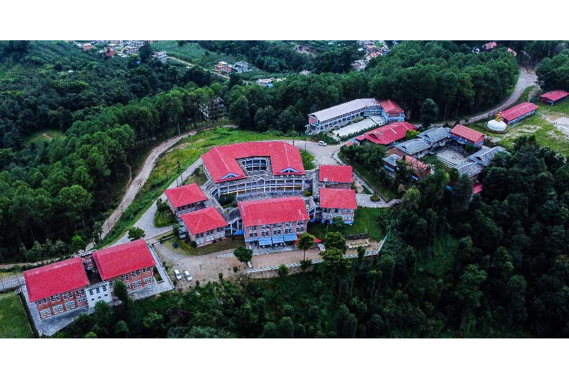 Kathmandu University School of Medical Sciences campus and university infrastructure