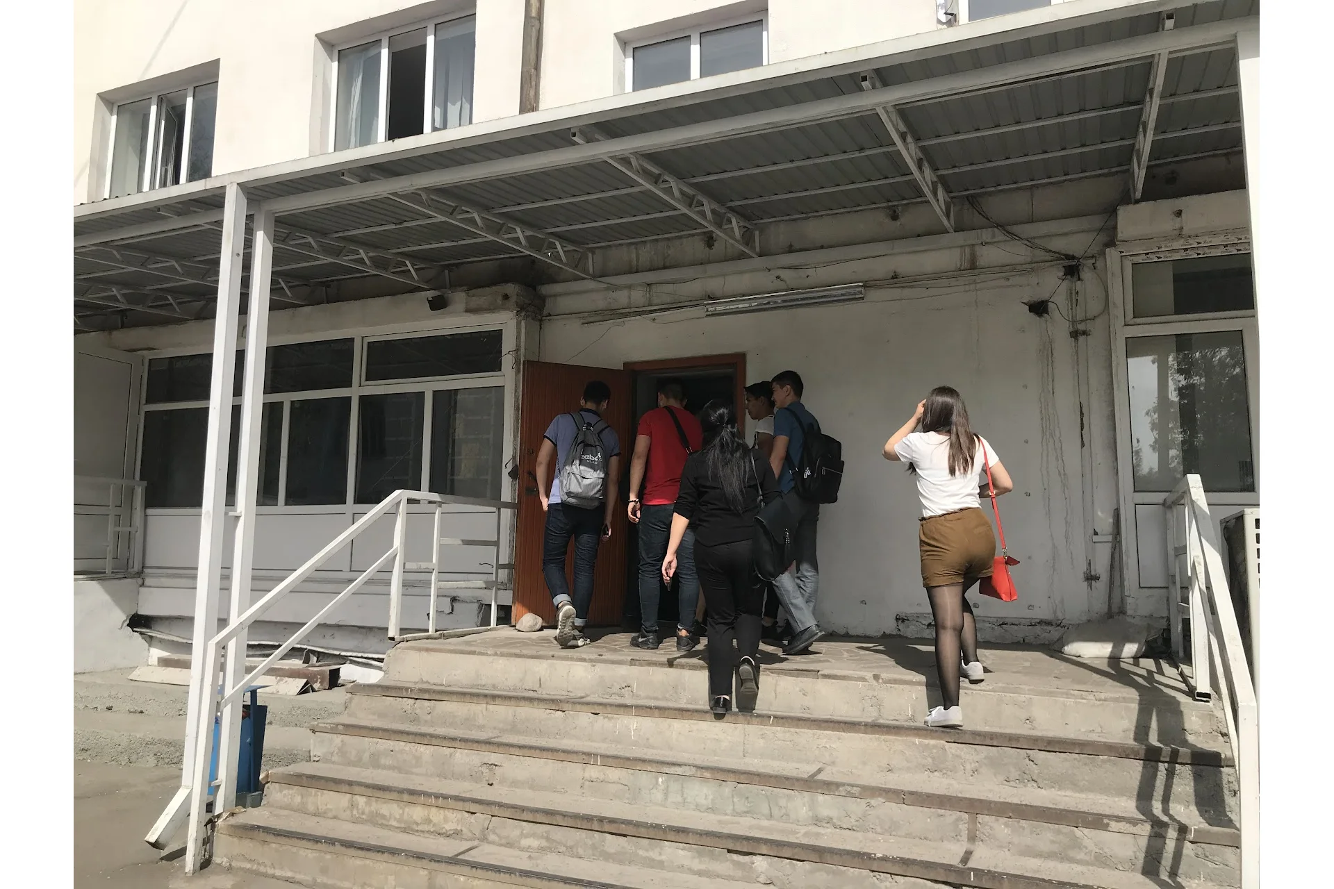 Kyrgyz State Medical Academy campus and university infrastructure
