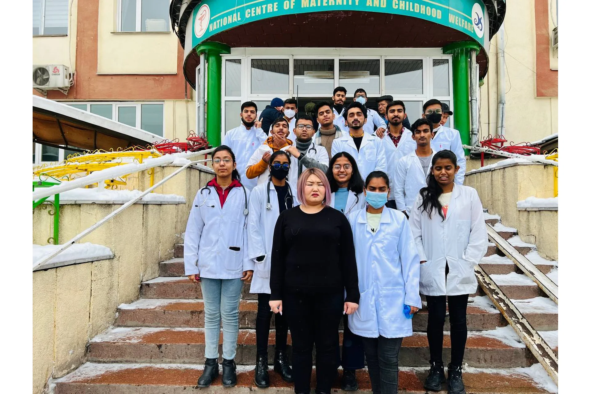 Kyrgyz State Medical Academy campus and university infrastructure