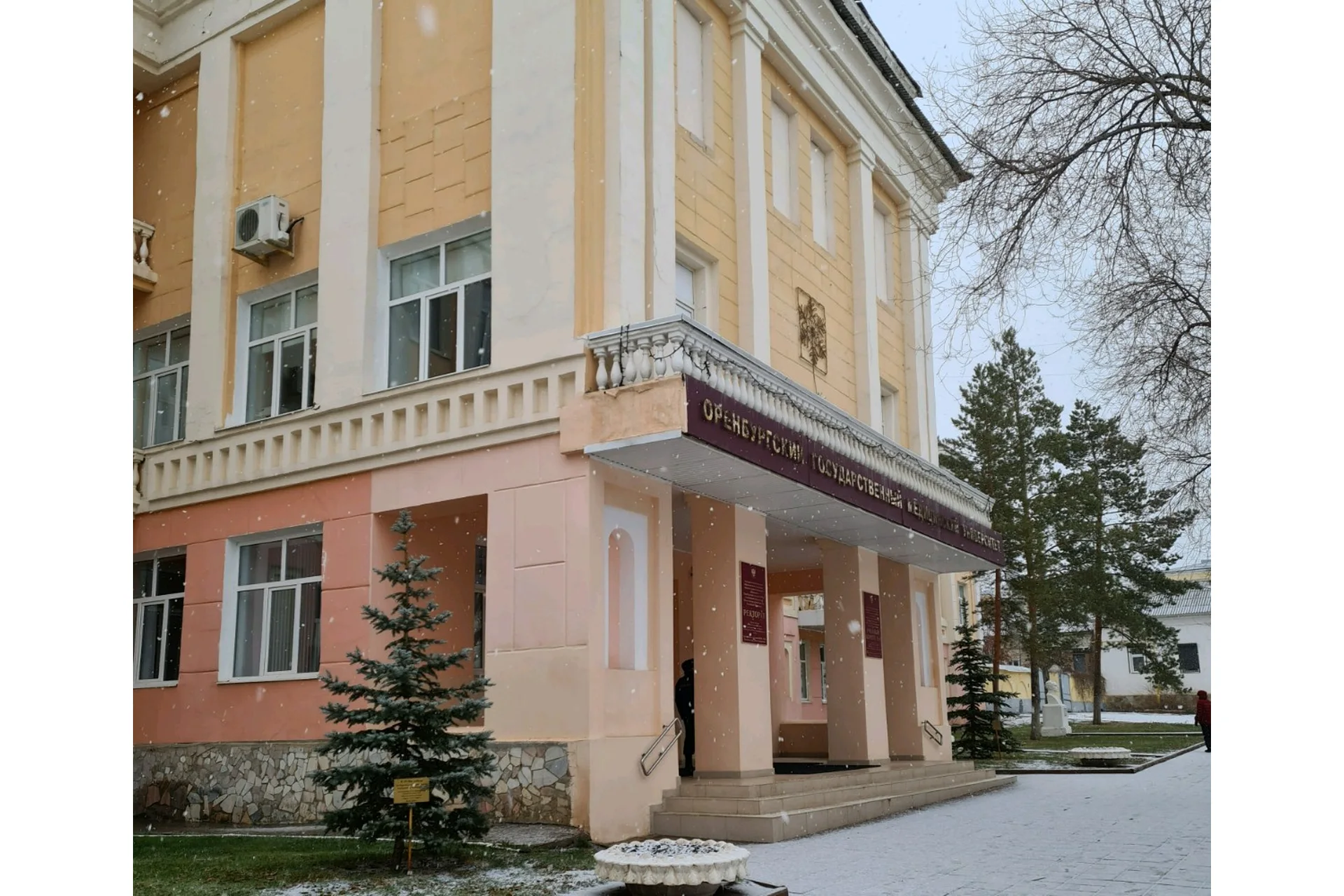 Orenburg State Medical University campus and university infrastructure
