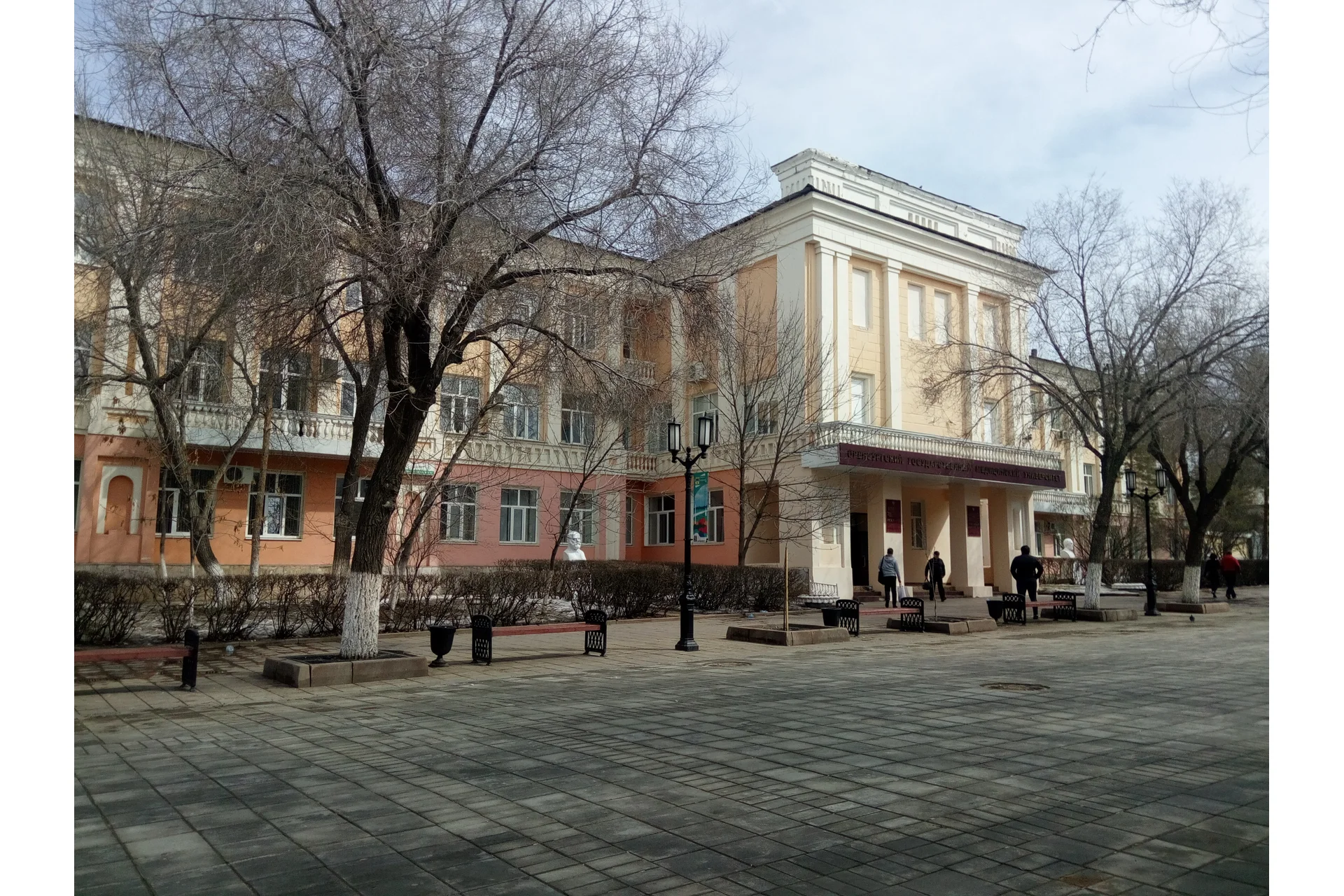 Orenburg State Medical University campus and university infrastructure