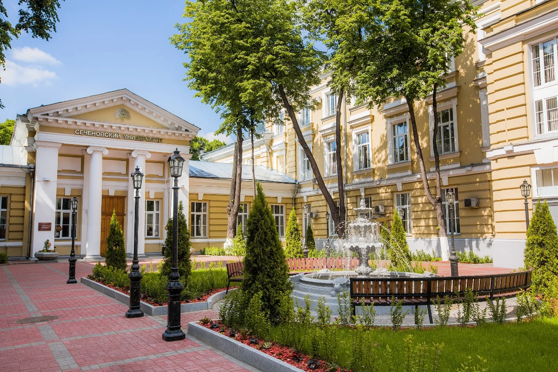 Sechenov University campus and university infrastructure