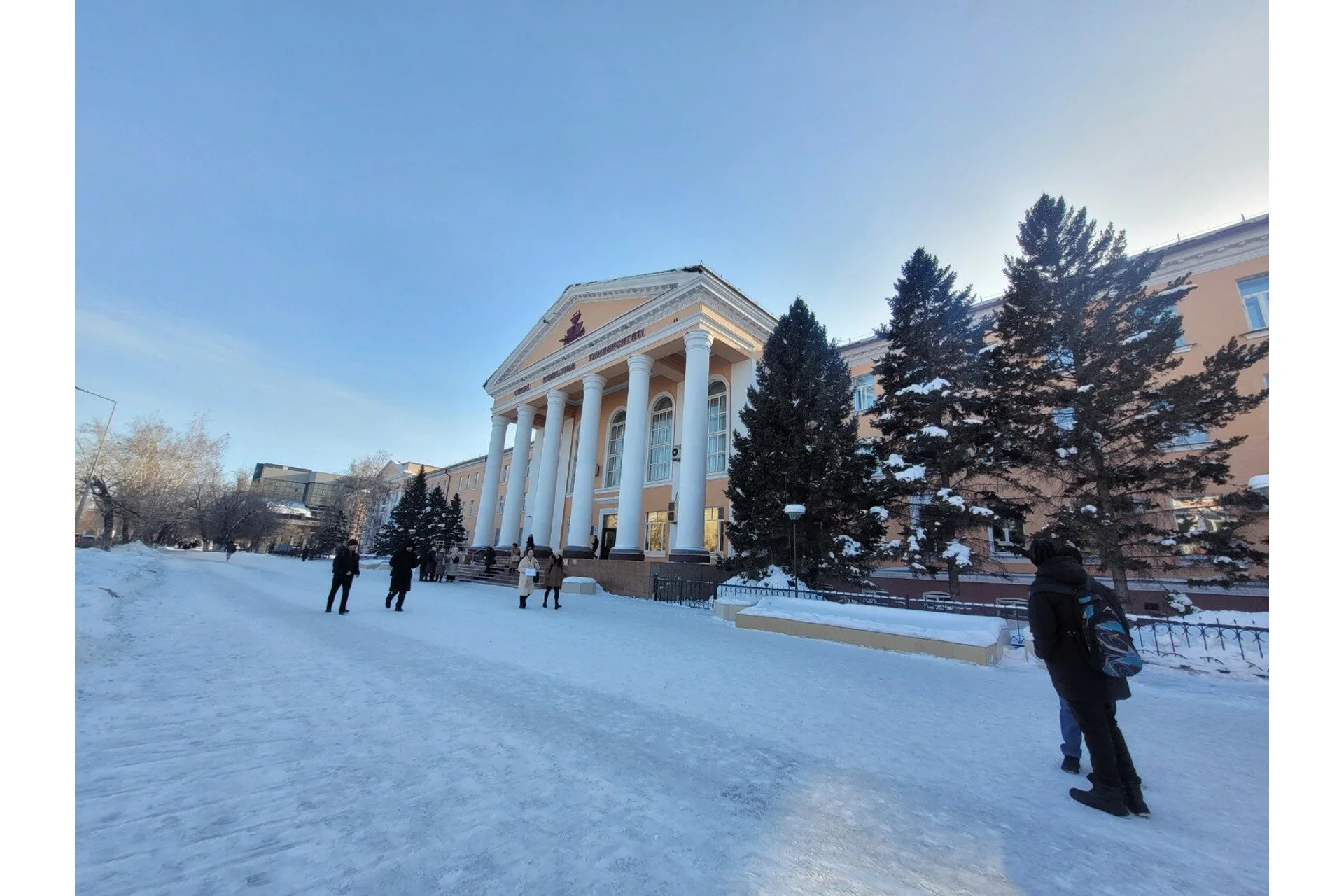 Semey Medical University campus and university infrastructure