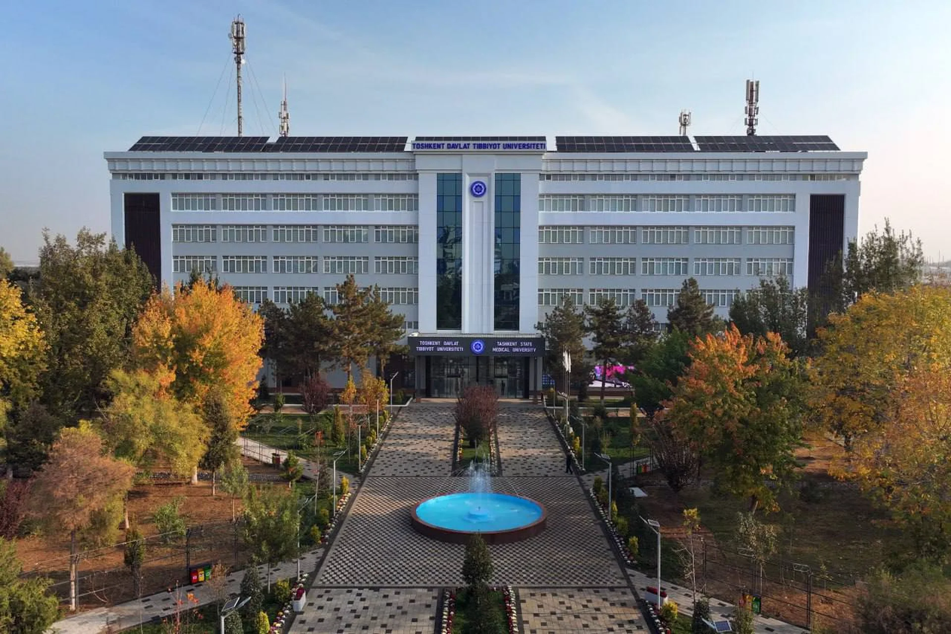 Tashkent State Medical University campus and university infrastructure