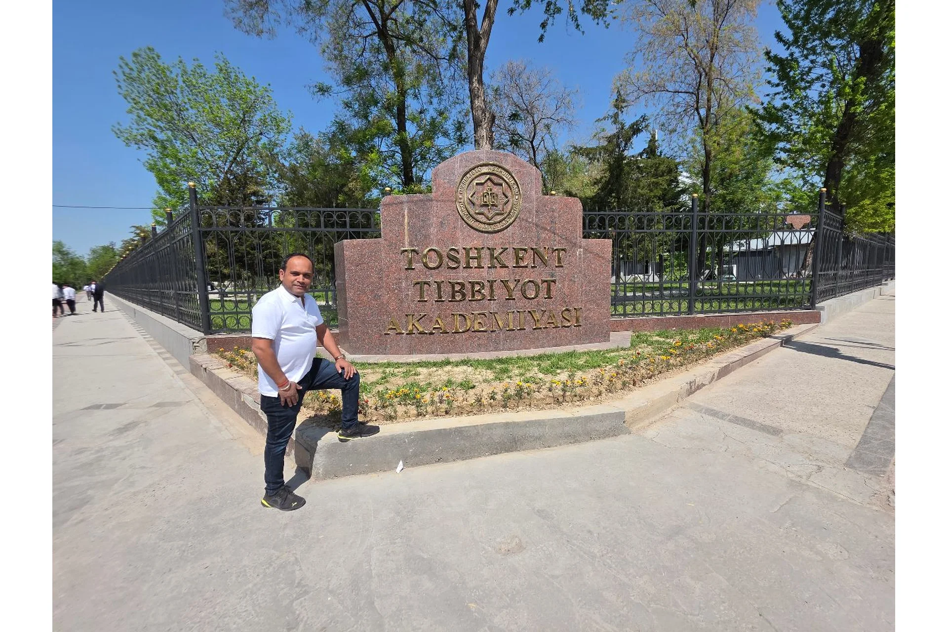 Tashkent State Medical University campus and university infrastructure