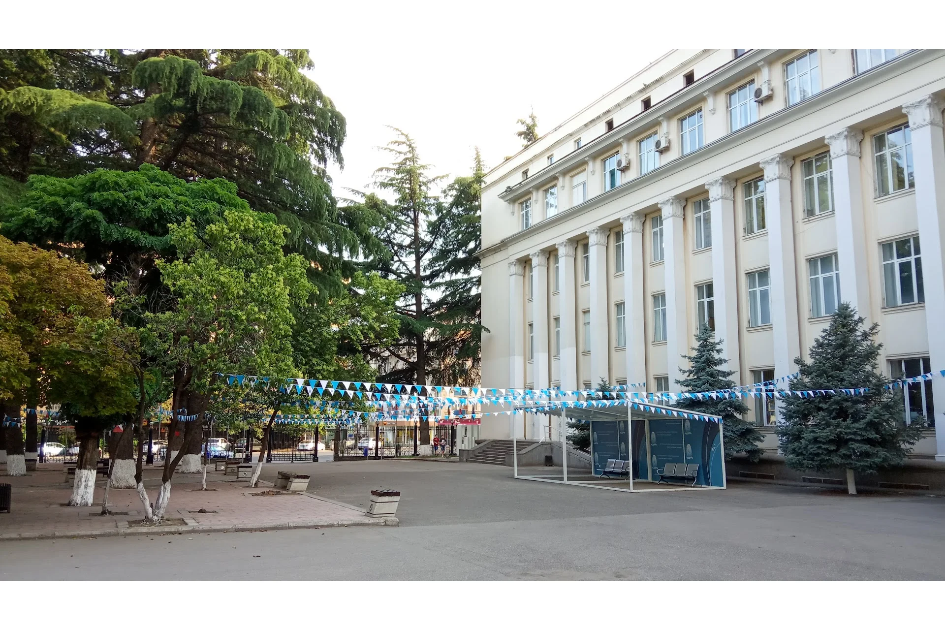 Tbilisi State Medical University campus and university infrastructure
