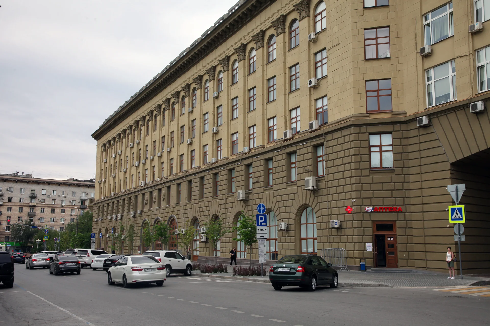 Volgograd State Medical University campus and university infrastructure