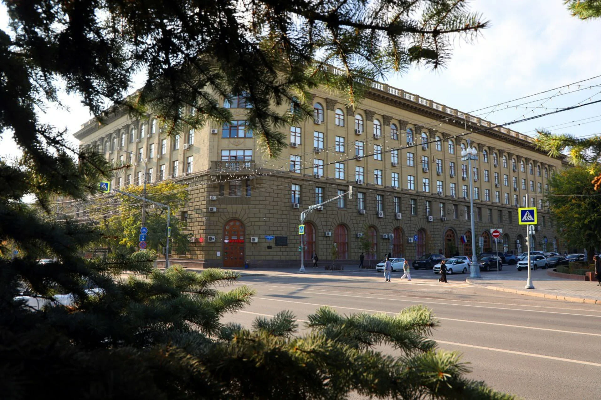 Volgograd State Medical University campus and university infrastructure