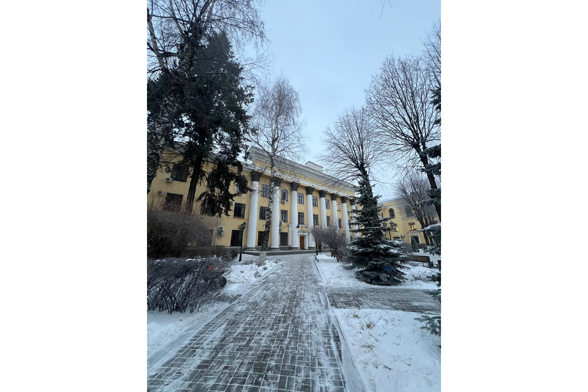 Voronezh State Medical University (Burdenko) campus and university infrastructure